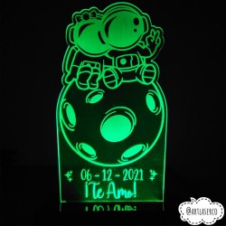 LAMPARA 3D PERSONALIZADA AMOR