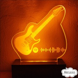 LAMPARA 3D GUITARRA