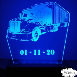 TROFEO CON LUZ CAMION