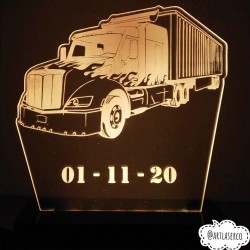 CAMION CON LUZ LED