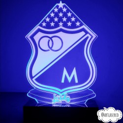 LAMPARA PERSONALIZADA MILLONARIOS