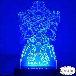 LAMPARA LED PERSONALIZADA HALO