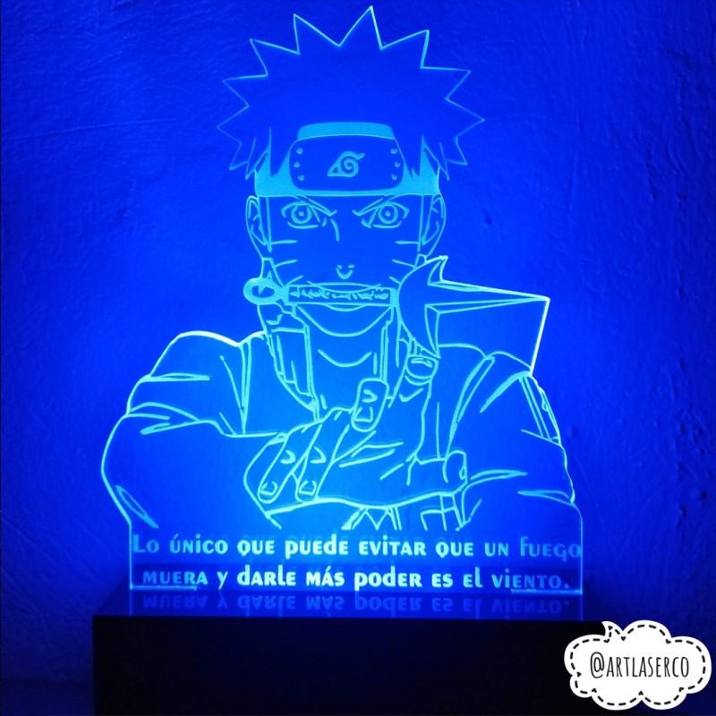 LAMPARA 3D NARUTO