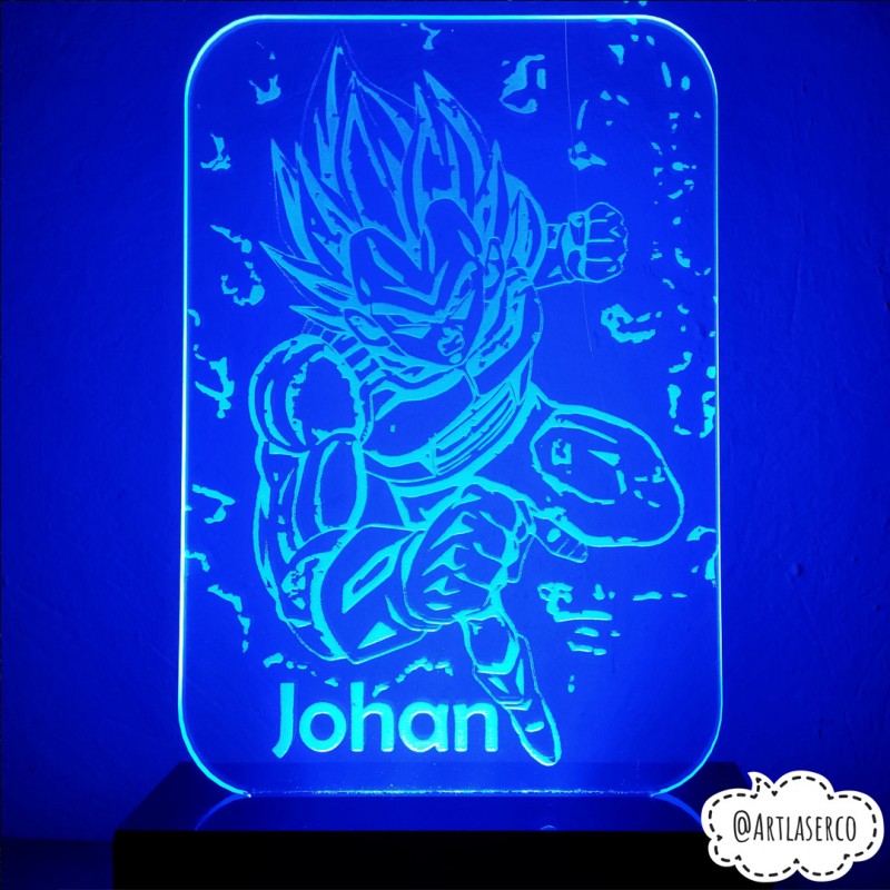 LAMPARA 3D VEGETA LAMPARA 3D VEGETA
