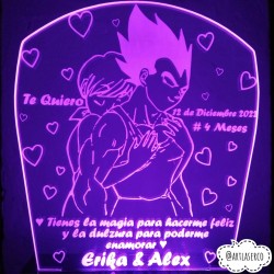 LAMPARA AMOR VEGETA Y BULMA