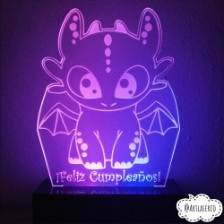 LAMPARA LED PERSONALIZADA CHIMUELO