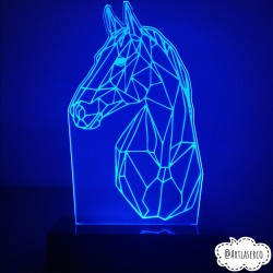 LAMPARA 3D CABALLO