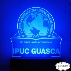 Lampara LED - Logo de Iglesia