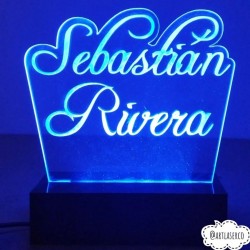 LAMPARA 3D PERSONALIZADA SEBASTIAN