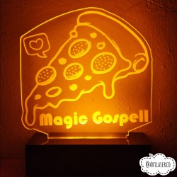 LAMPARA LED PIZZAS