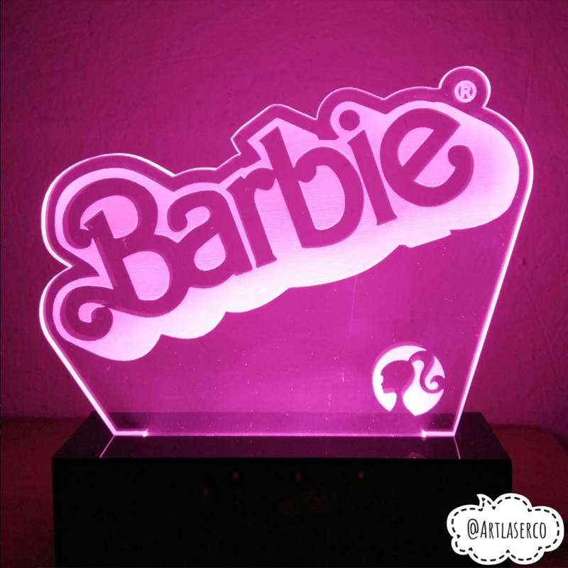 LAMPARA 3D BARBIE