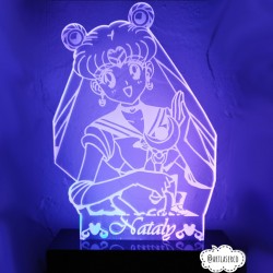 LAMPARA LED ANIME SAILOR MOON