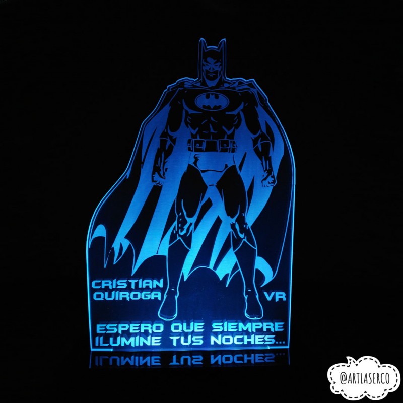 LAMPARA LED BATMAN