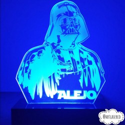 LAMPARA LED DARTH VADER