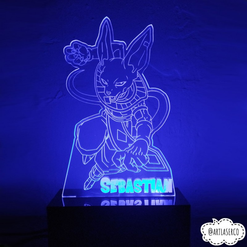 lampara led beerus bills