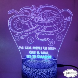 lampara led shenlong 3d