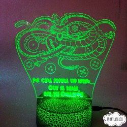 lampara led personalizada dragon shenlong