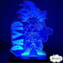 Lampara dragon ball goku niño